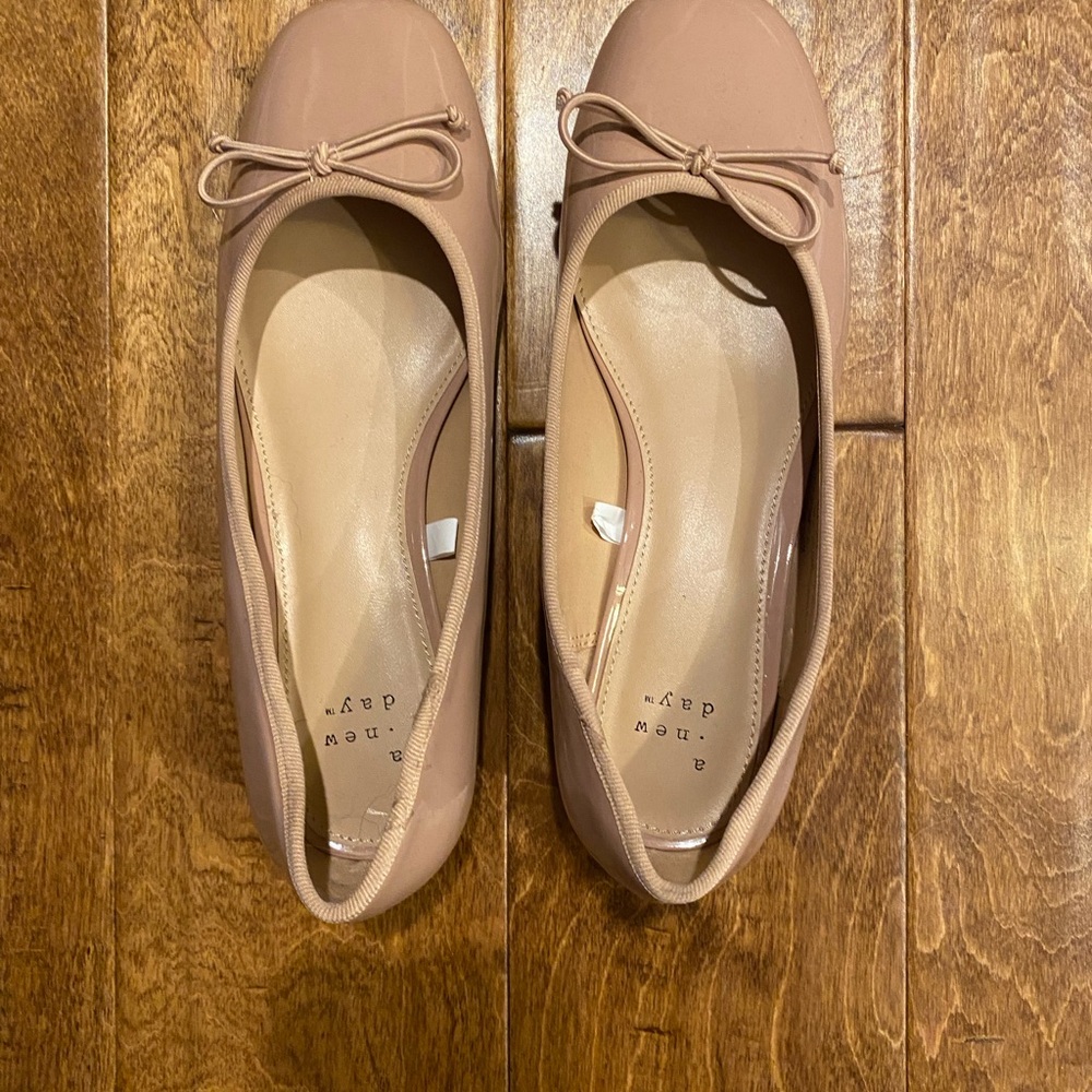 Tan Block Heels - Picture 3 of 7